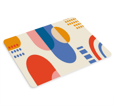 Fundo geométrico legal mais mousepads - TenStickers