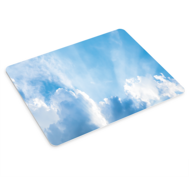 Hermosas nubes en el cielo más alfombrillas de ratón - TenVinilo