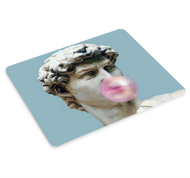 大卫与口香糖更多的mousepads - TenStickers