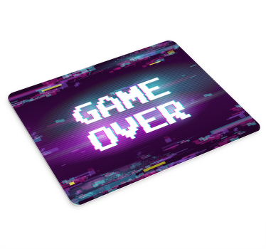 Game Over mouse pad quotes - TenStickers