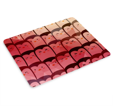 Geometrické tučňáci více podložky pod myš - TenStickers