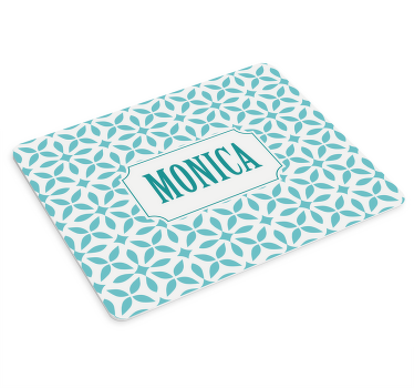 Alfombrilla de ratón texturas Azulejo de sombra azul - TenVinilo