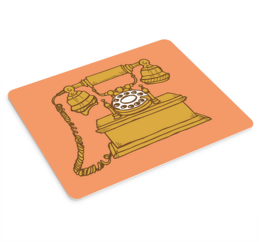 Antik telefon original musmatta - Tenstickers