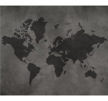 XXL Tapis de souris vintage carte du monde - TenStickers