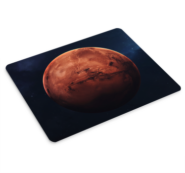 Tapetes de rato originais Planeta marte - TenStickers