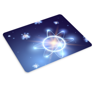 Science atoms gaming mouse pad - TenStickers
