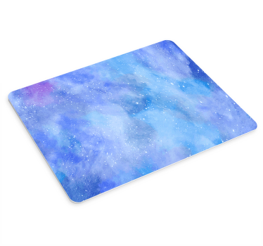 Alfombrilla de ratón texturas Galaxia azul - TenVinilo