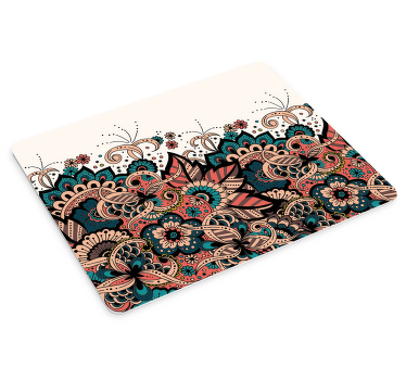 ornament arabic floral style original mouse pad - TenStickers