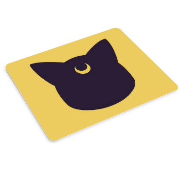 Sailor moon cat anime mousepad - TenStickers