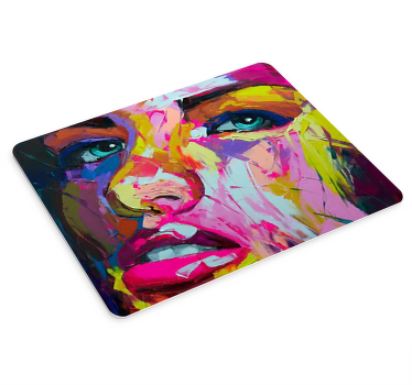 モダンアートデザインオリジナルマウスパッド - TENSTICKERS