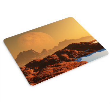 Alien planet original mouse pad - TenStickers