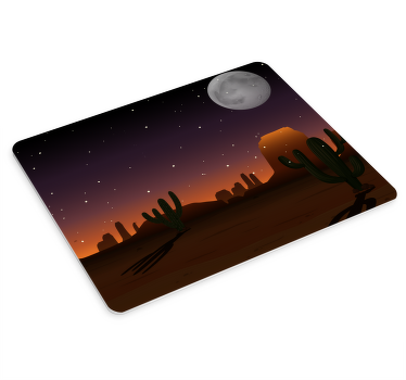 Alfombrilla ratón original Desierto de noche - TenVinilo