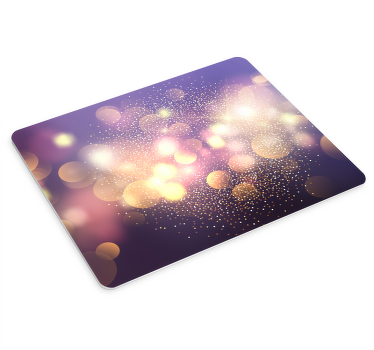 Kevyt glitter kuvio hiirimatto - Tenstickers