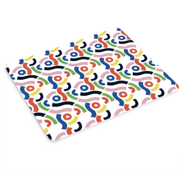 Mauspad originell Abstrakte geometrische malerei - TenStickers