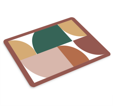 Absztrakt geometriai művészet eredeti egérpad - TenStickers