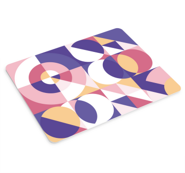 Alfombrilla ratón original Figuras abstractas arte geométrico - TenVinilo