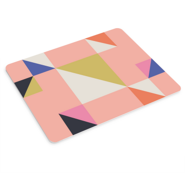 예술 기하학 패턴 원래 마우스 패드 - TenStickers