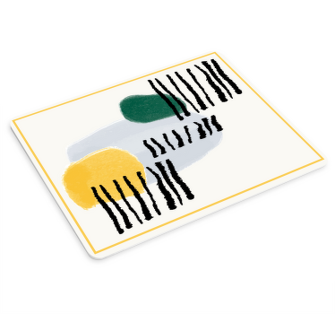 Podkładki pod mysz oryginalne Rinning abstrakcyjna sztuka - TenStickers