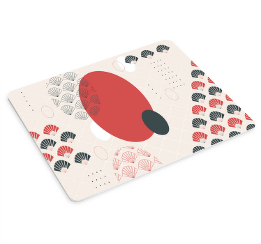 Geometric Japanese XXL mouse pad patterns - TenStickers