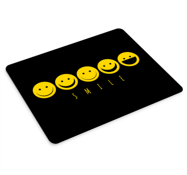 Gult smil uttrykksikon musematte original - Tenstickers