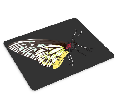 Mouse pad original illustration de papillon stylisé - TenStickers