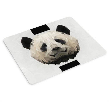 Geometrijska panda originalna podloga za miš - TenStickers