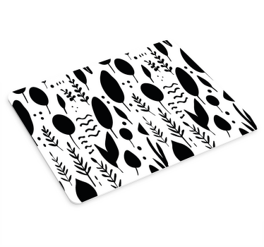 Siyah beyaz doğa ile ilgili resimler mouse pad - TenStickers