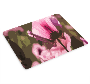 변덕스러운 마우스 패드 꽃 추상 예술 - TenStickers