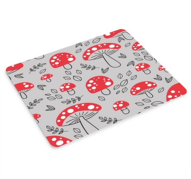 Klassiske svampe original musemåtte - TenStickers