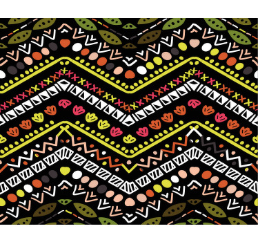 Afrikai törzsi minták eredeti egérpad - TenStickers