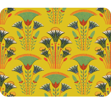 Afrički cvjetni uzorci originalna podloga za miš - TenStickers