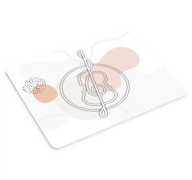 Mousepads de produtoline art para violoncelo - TenStickers