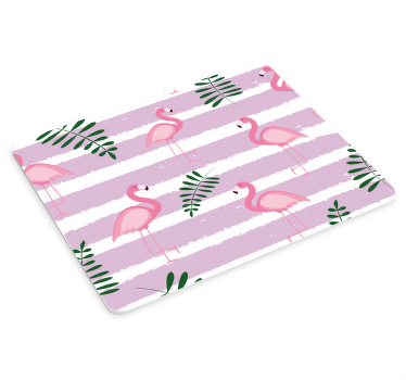 Sevimli flamingo deseni orijinal fare altlığı - TenStickers