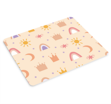 Tapis de souris motif Couronnes mignonnes - TenStickers