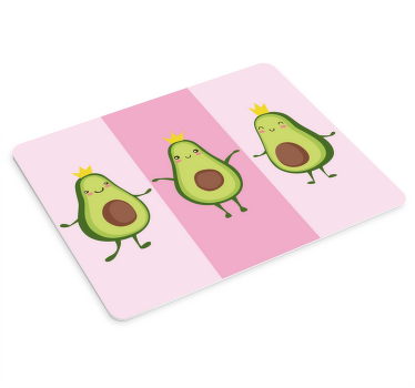 Prenses avokado orijinal mouse pad - TenStickers