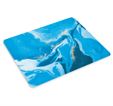Water pattern gaming mouse pad - TenStickers