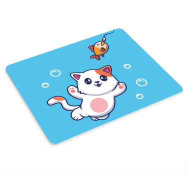 Rajzfilm cica halal eredeti egérpad - TenStickers