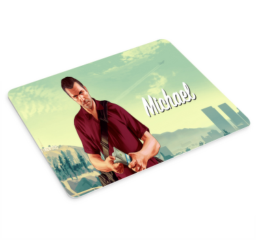 Gta 人和飞机游戏鼠标垫 - TenStickers