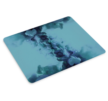 Podkładka pod mysz Abstrakcyjna niebieska lawa - TenStickers