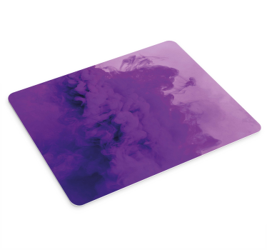 Textura de fumaça roxa mais mousepads - TenStickers