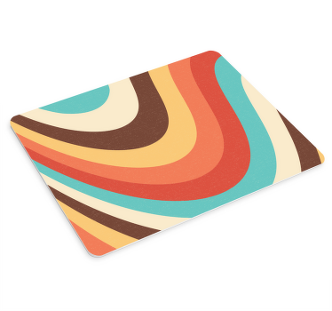 Elle çizilmiş bozuk arka plan fare altlığı - TenStickers