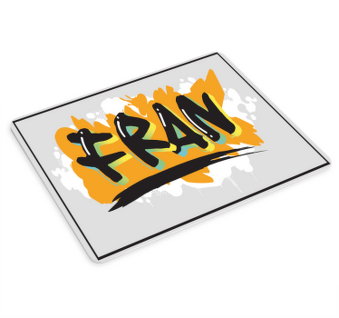 Urbaani tyyli värikkäät graffitit hiirimatto nimellä - Tenstickers