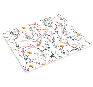 Tenké minimalistické zahradní květiny více podložky pod myš - TenStickers