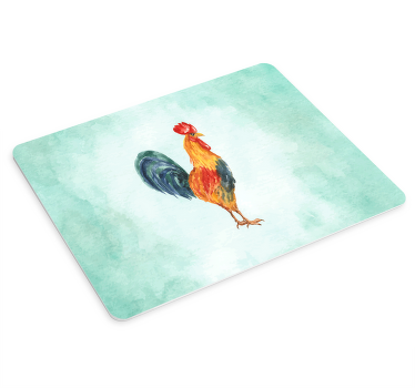 Realistisk farget tegning av hane musematte original - Tenstickers