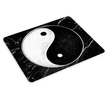 Orijinal yin yang dengesi orijinal fare altlığı - TenStickers