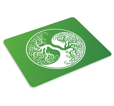 原版阴阳生命树鼠标垫 - TenStickers
