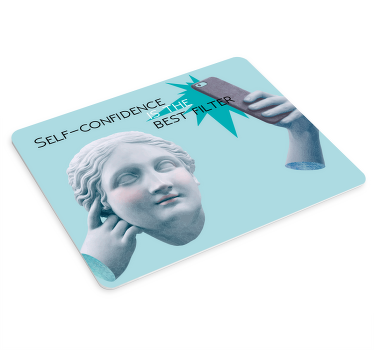 Self-love quote template mouse pad quotes - TenStickers