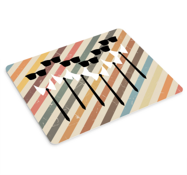 Lazos de película de acción más alfombrillas de ratón - TenVinilo