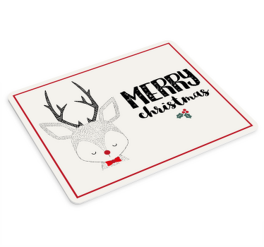 Glædelig jul rensdyr julemusik - TenStickers