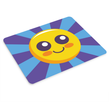 Beautiful Shining Emoji Face more mousepads - TenStickers